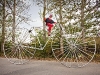 Foto: Guinness World Records  - La bicicleta más mgrande con un diámetro de 3.05 metros